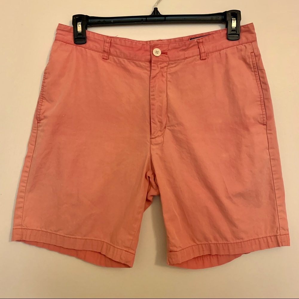 Men's Vineyard Vines Club Shorts Size 34 9" Inseam Coral Salmon Pink